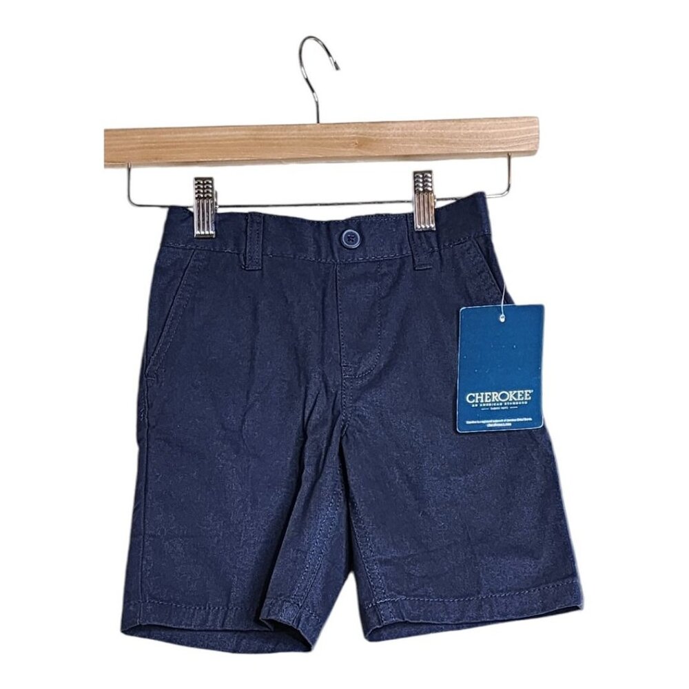 New Cherokee "School Uniform" Boys Shorts size 5 Blue
